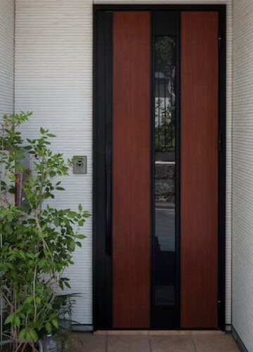 pintu kayu jati minimalis